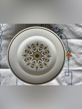 Vintage Retro Swinnertons Ironstone 1960’s 10” Dinner Plate